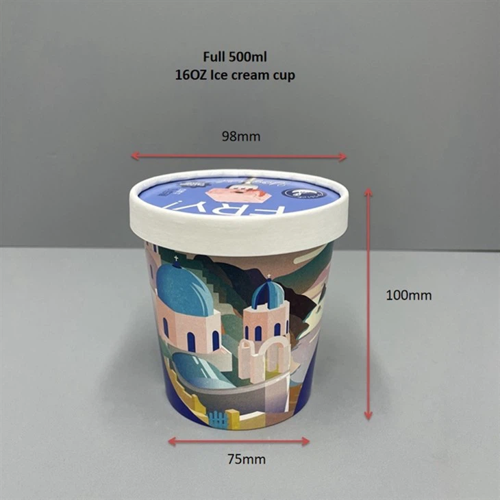 personalized ice cream containers